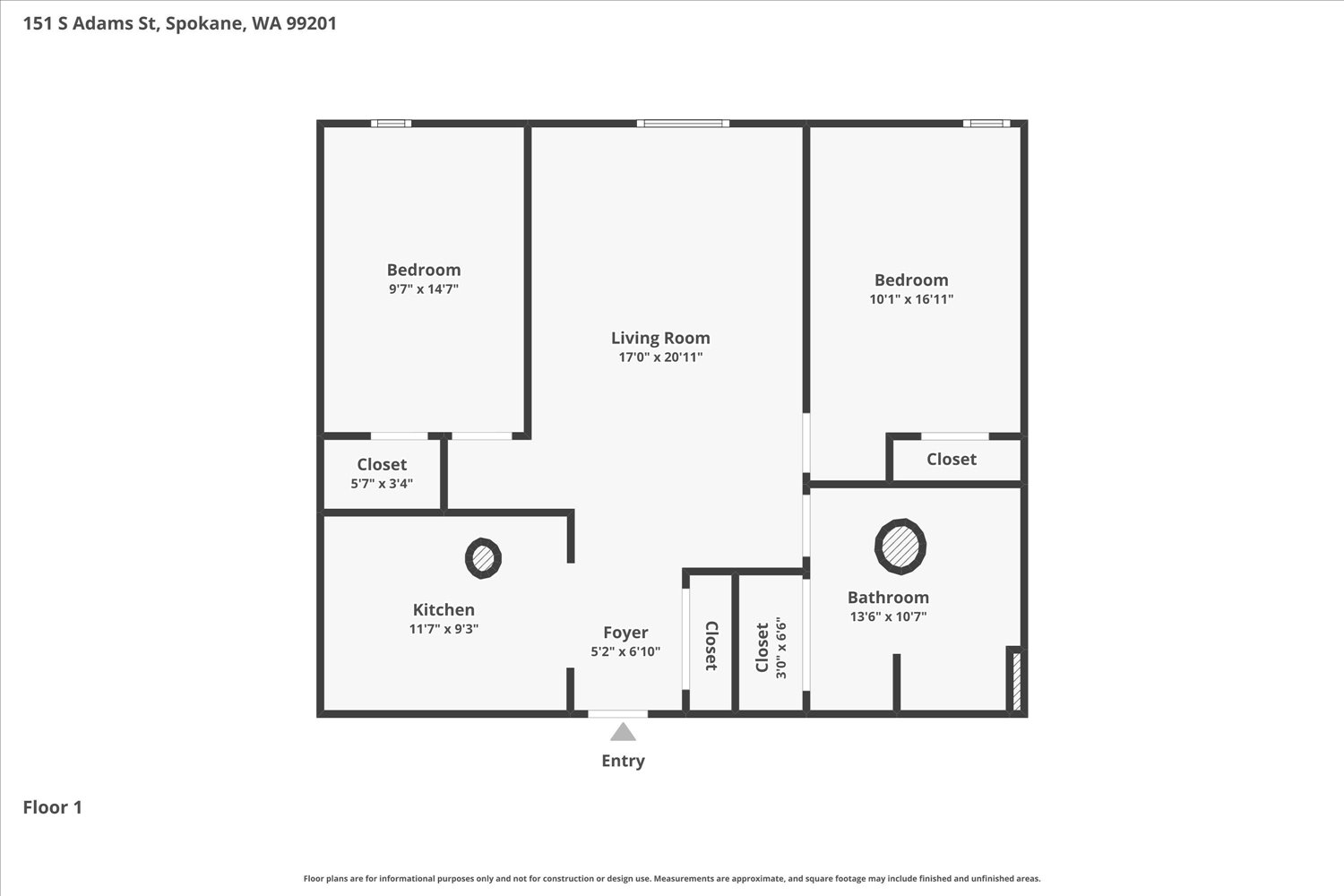 Floor Plan 2 bedroom